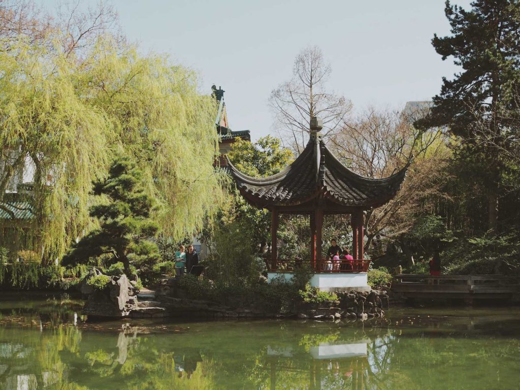 The Chinese Garden, one of the must-see Vancouver sights for first-time visitors.